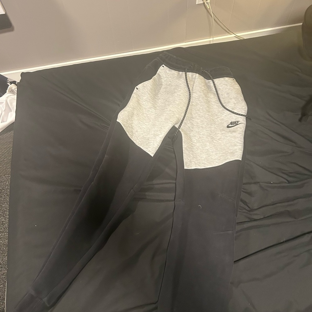 Nike tech Black and Gray Joggers